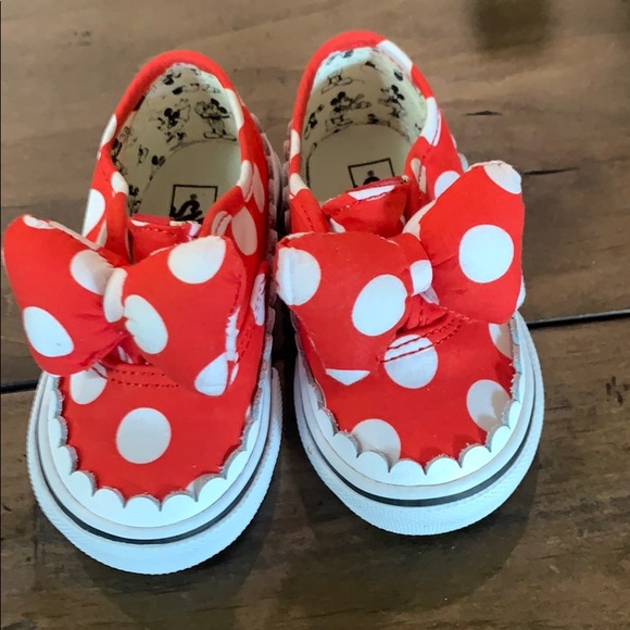 girl minnie mouse vans